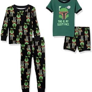 Amazon Essentials Disney | Marvel | Star Wars Babies, Toddlers, And Boys' Pajama Set (previously Spotted Zebra), Multipacks