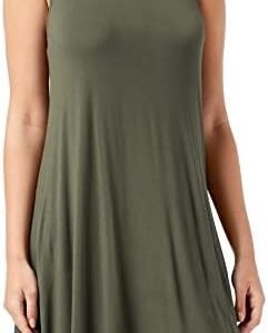 Amazon Essentials Women's Tank Swing Dress (available In Plus Size)