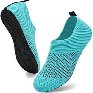 Anluke Womens Mens Water Shoes Barefoot Quick Dry Aqua Socks For Beach Swim Surf Water Sport