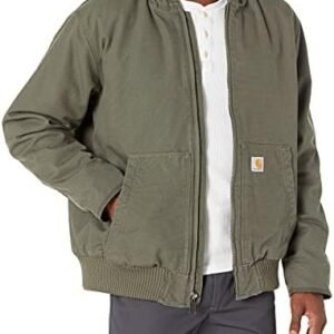 Carhartt Men's Loose Fit Washed Duck Insulated Active Jacket