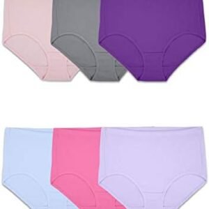 Fruit Of The Loom Women's Breathable Underwear, Moisture Wicking Keeps You Cool & Comfortable, Available In Plus Size