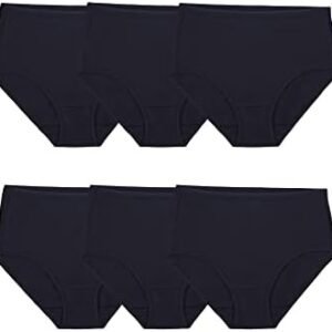 Fruit Of The Loom Women's Eversoft Cotton Brief Underwear, Tag Free & Breathable, Available In Plus Size