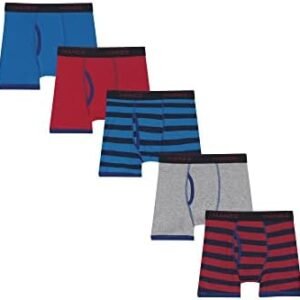 Hanes Boys Comfort Flex Fit Sport Ringer Boxer Briefs 5 Pack