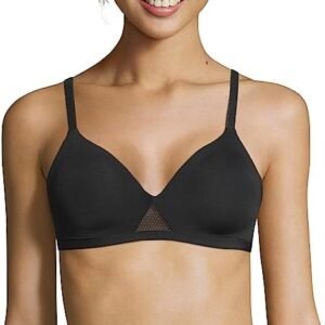 Hanes Comfortflex Fit Women's Oh So Light Wireless Bra With Comfort Foam, Full Coverage T Shirt Bra (s 3xl), Mhg521