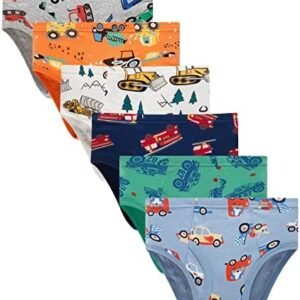 Little Boys Briefs Dinosaur Shark Truck Space Toddler Kids Baby Underwear 6/3 Pack