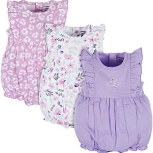 Onesies Brand Baby Girls 3 Pack Romper