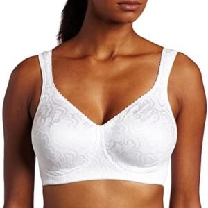 Playtex Women's 18 Hour Ultimate Lift & Support Wireless Full Coverage Bra, Everyday Comfort, Single & 2 Pack