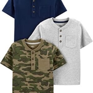 Simple Joys By Carter's Baby Boys' 3 Pack Short Sleeve Tee Shirts