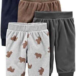 Simple Joys By Carter's Baby Boys 4 Pack Fleece Pants