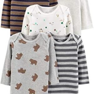 Simple Joys By Carter's Unisex Babies' Long Sleeve Bodysuit