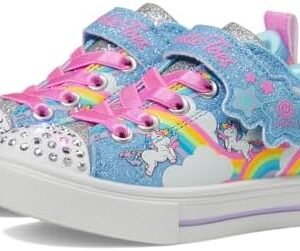 Skechers Girl's Toes Twinkle Sparks Stormy Bright Sneaker