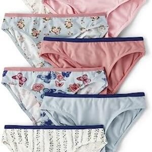 The Children's Place Girls' Cotton Bikini Underwear 7 Pack