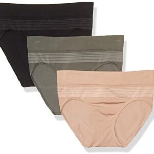 Warner's Women's Blissful Benefits Seamless Hipster Panty 3 Pack