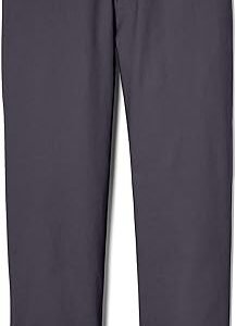 French Toast Boys' Adjustable Waist Straight Fit Stretch Twill Chino Pant