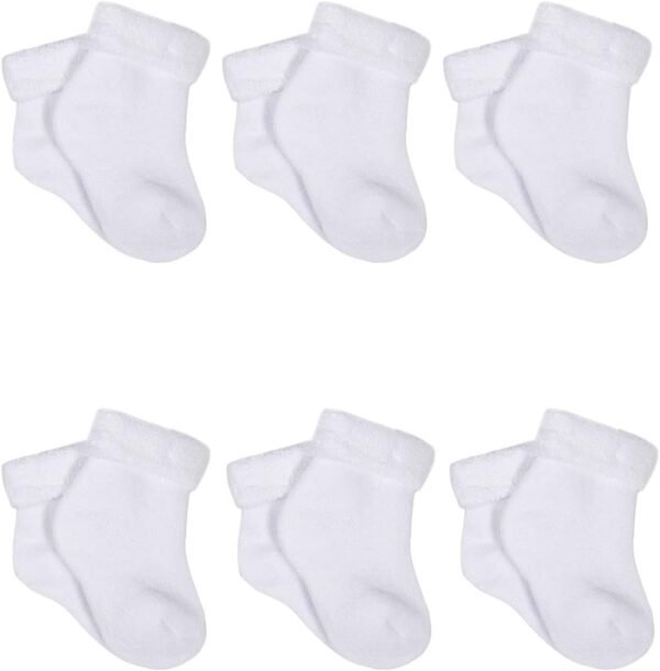 Gerber Baby Girls' 6 Pair Sock