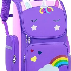 Ht honor . Trust Girls Backpack For Preschool 15inch Kids Backpacks For Girls Purple Bookbags Kindergarten Children's School Bags