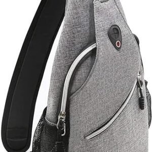 Mosiso Sling Backpack, Multipurpose Crossbody Shoulder Bag Travel Hiking Daypack