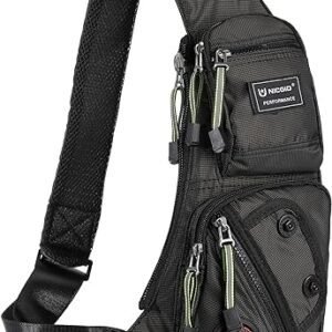 Nicgid Sling Bag Chest Shoulder Backpack Crossbody Bags For Men Women