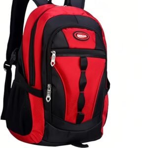 Vidoscla Color Blocking Sports Kids Backpack,middle Schoolbag Elementary Student Bookbag For Girls&boys