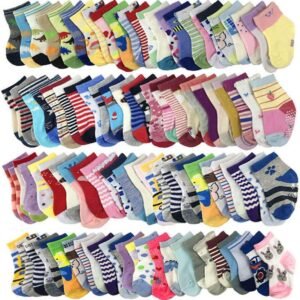 Wafunne 20 Pairs Baby Socks Wholesale For Infant Toddler Kids Children (pattern At Random)